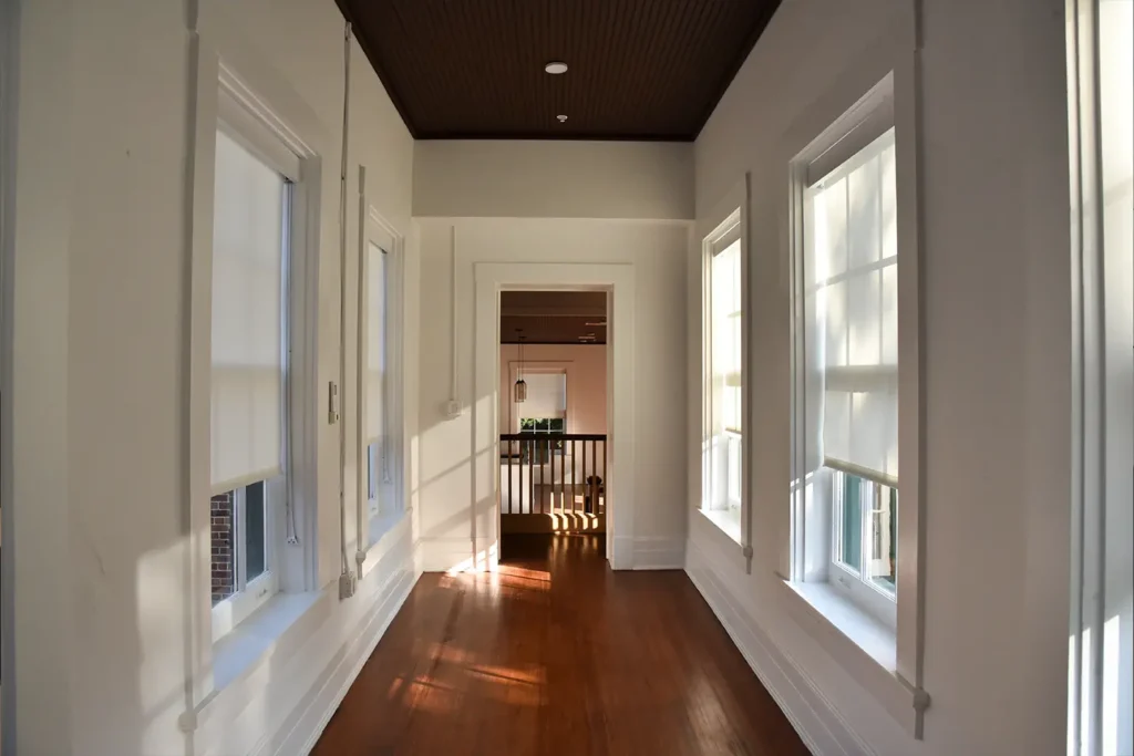 convent lofts refined hallway