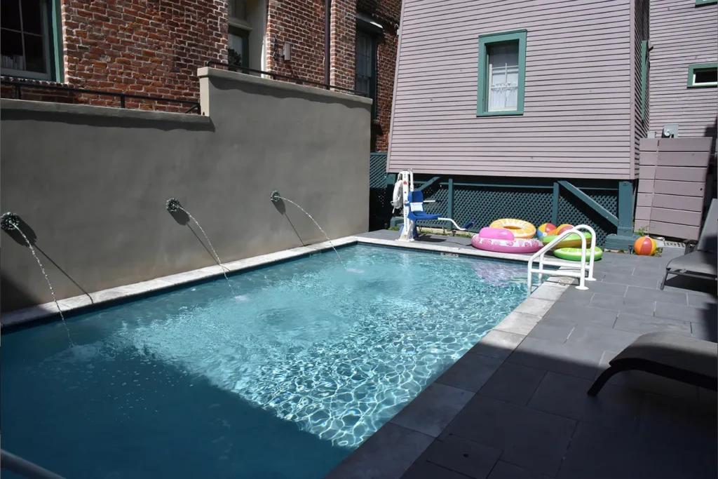 convent lofts courtyard pool